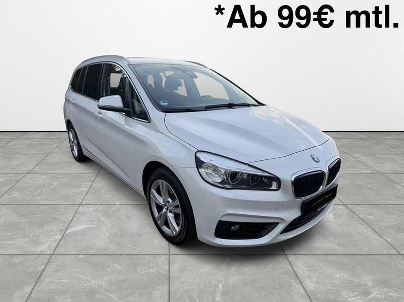 Weiß Gebraucht 2016 BMW 220 Gran Tourer Advantage Van / Kleinbus | 9.490 € (Fairer Preis) - Bild 1/4