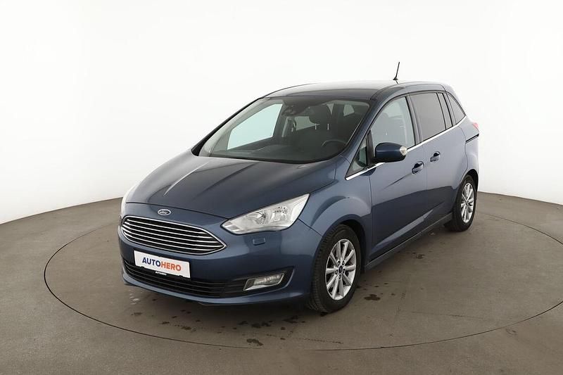 Gebraucht Ford Grand C-Max Titanium 120 PS (88 kW) 2019 Blau Van / Kleinbus