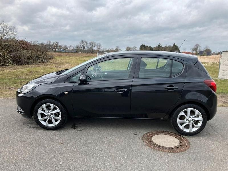 Gebraucht Opel Corsa 90 PS (66 kW) 2016 Schwarz Kleinwagen