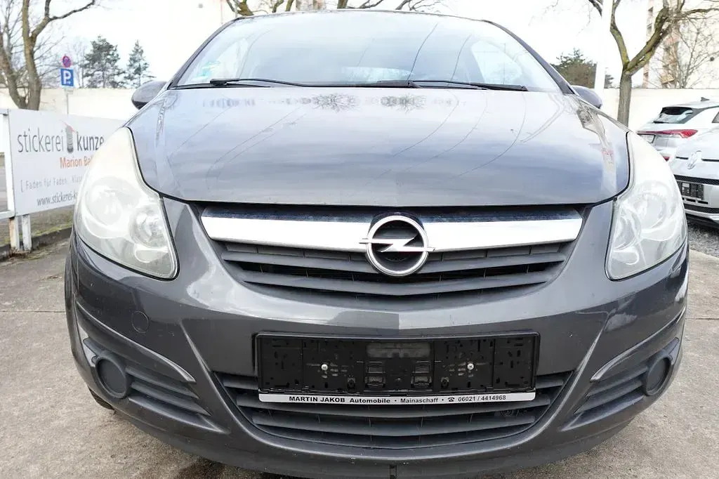 Gebraucht Opel Corsa Edition 69 PS (50 kW) 2010 Grau Kleinwagen