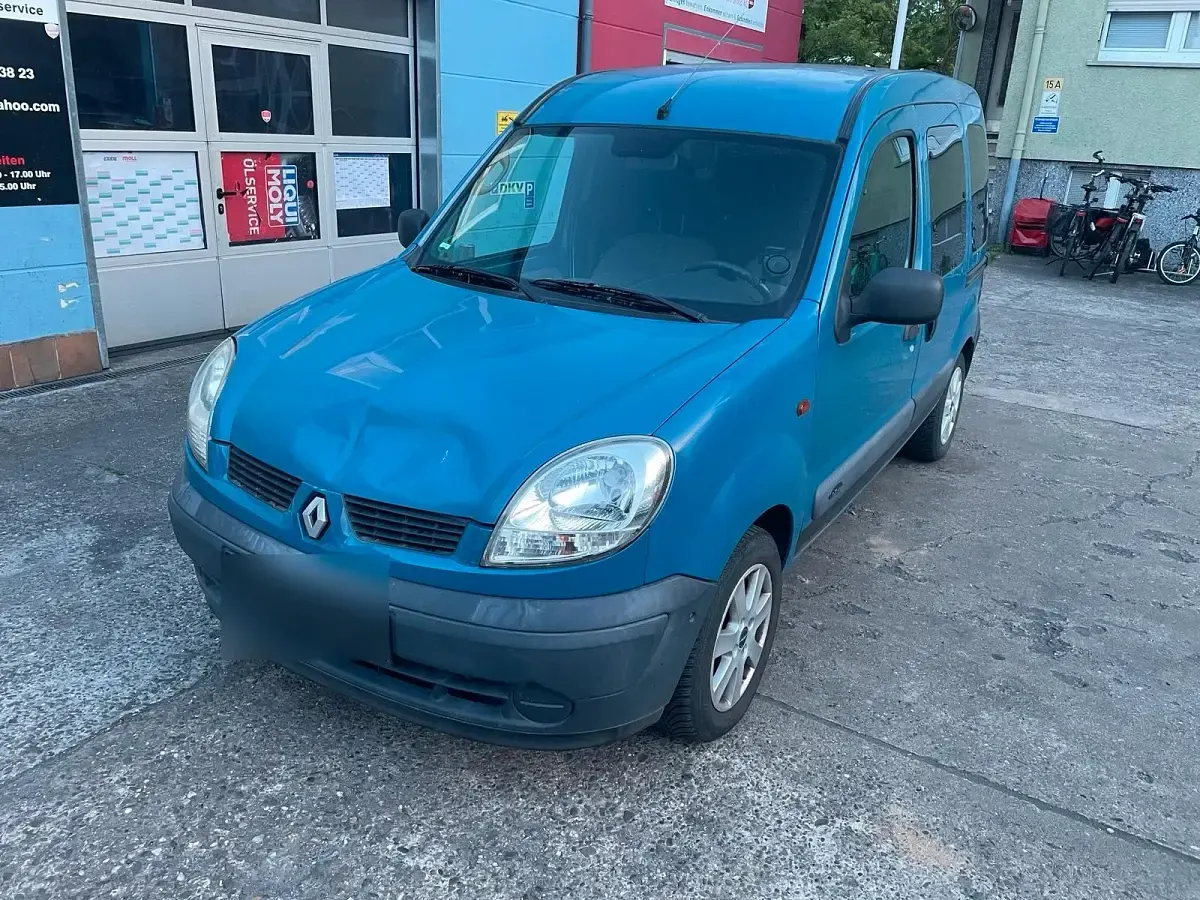 Gebraucht Renault Kangoo 75 PS (55 kW) 2005 Blau Van / Kleinbus