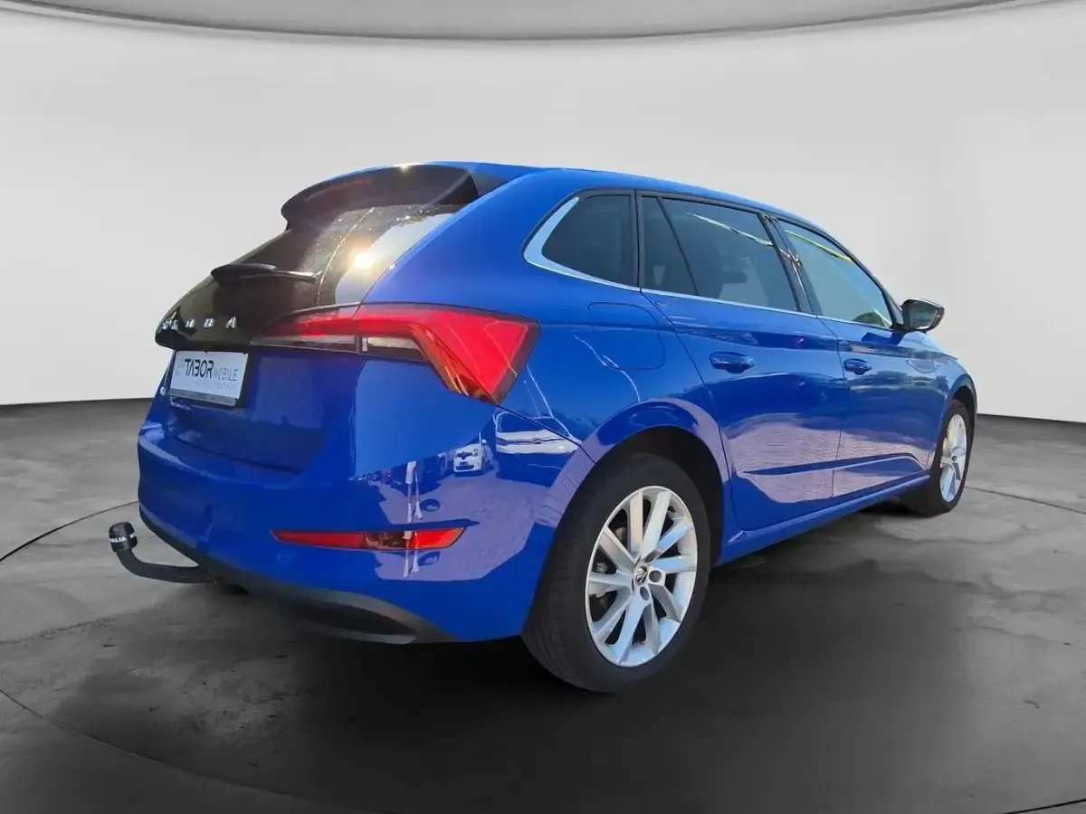 Gebraucht Skoda Scala Style 150 PS (110 kW) 2021 Energy blau Kleinwagen