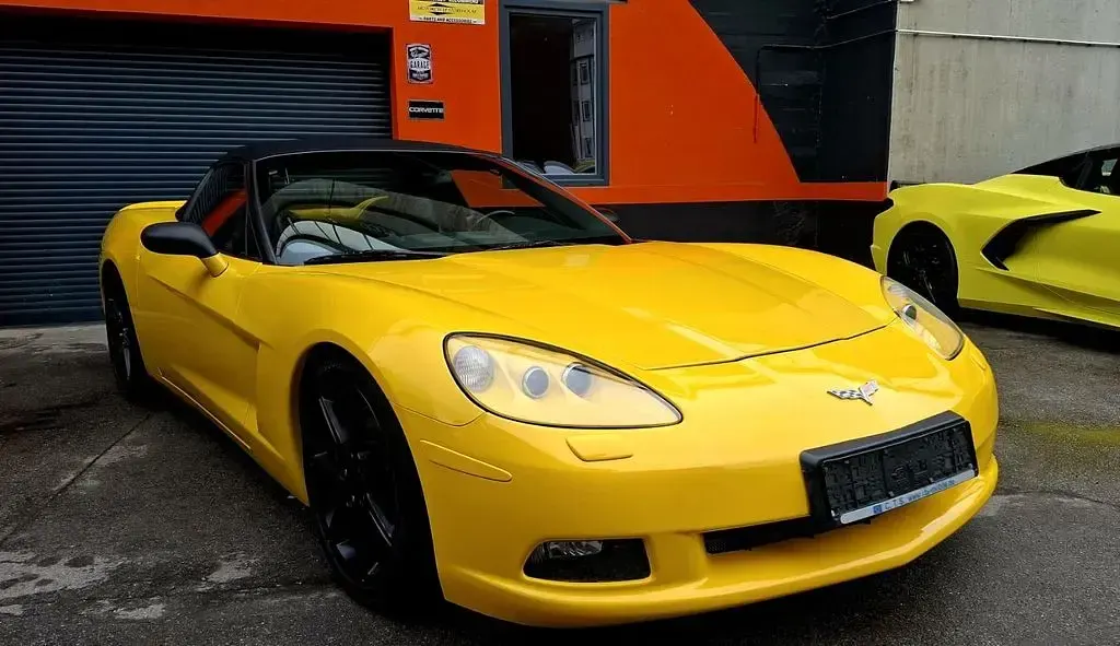Gebraucht Corvette C6 436 PS (320 kW) 2010 Gelb Cabrio