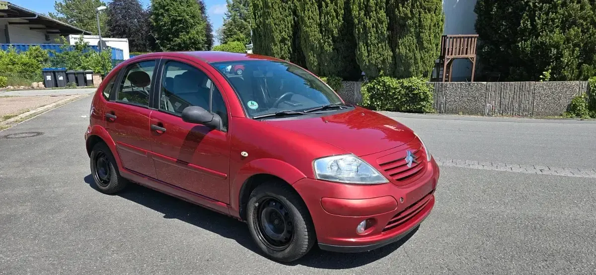 Gebraucht Citroën C3 60 PS (44 kW) 2005 Rot Kleinwagen