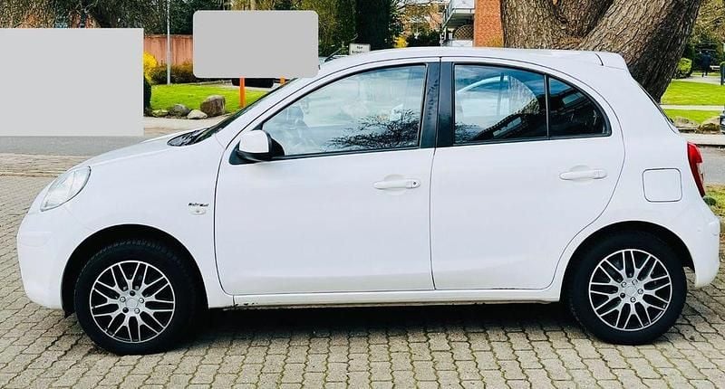 Gebraucht Nissan Micra 80 PS (58 kW) 2013 Weiß Kleinwagen