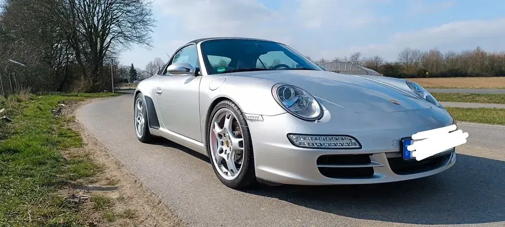 Gebraucht Porsche 997 325 PS (239 kW) 2005 Silber Cabrio