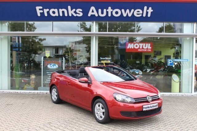 Andere farbe metallic Gebraucht 2012 VW Golf Cabriolet Cabrio | 11.300 € (Teuer) - Bild 1/4