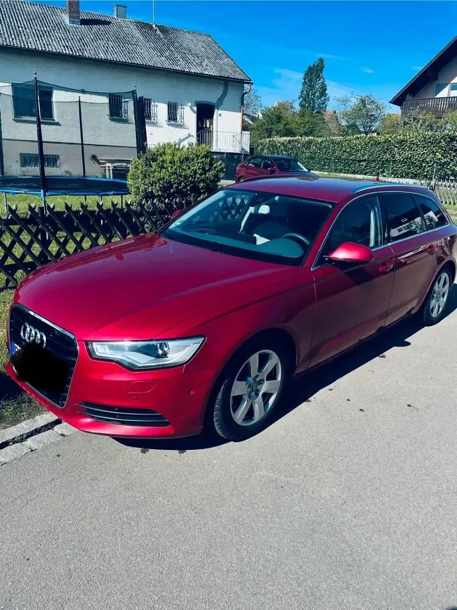 Gebraucht Audi A6 204 PS (150 kW) 2011 Rot Kombi