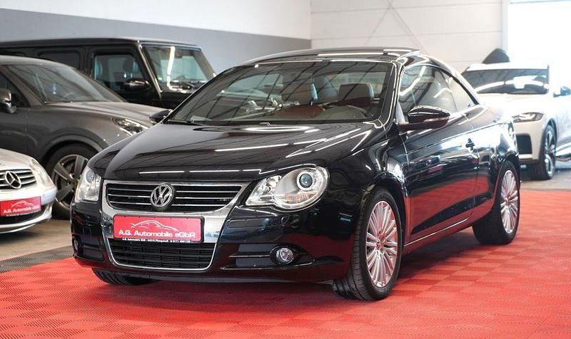 Schwarz Gebraucht 2010 VW Eos Edition Cabrio | 5.950 € (Fairer Preis) - Bild 1/4