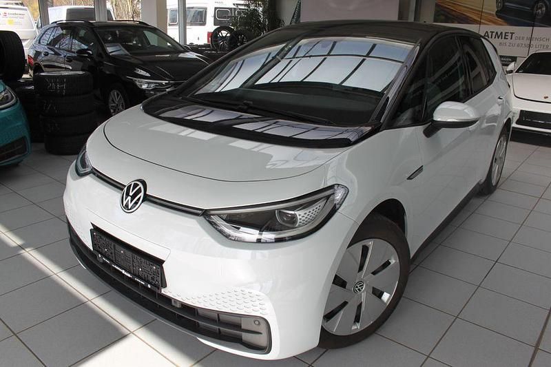 Gebraucht VW ID.3 Pro 150 kW (204 PS) 2021 Weiß Kleinwagen