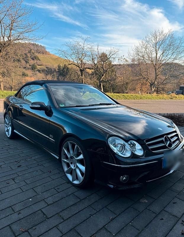 Gebraucht Mercedes CLK280 231 PS (169 kW) 2007 Schwarz Cabrio