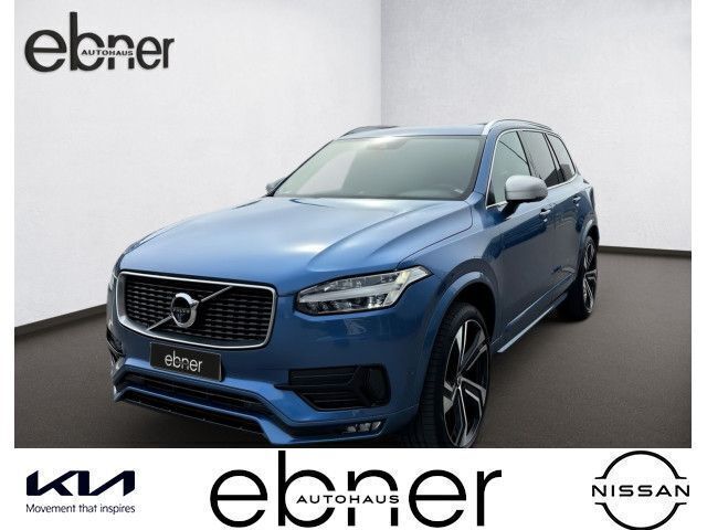 Bursting blue metallic / metal Gebraucht 2018 Volvo XC90 R-Design SUV | 39.990 € (Teuer) - Bild 1/4