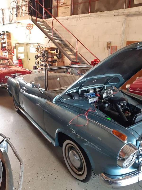 Gebraucht Borgward Isabella 75 PS (55 kW) 1961 Blau Cabrio