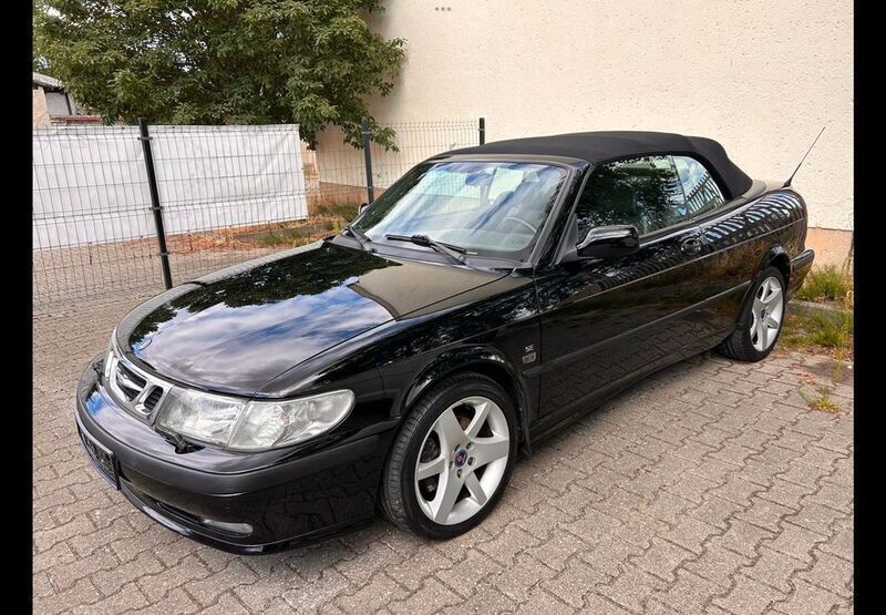 Gebraucht Saab 9-3 Cabriolet 211 PS (155 kW) 2002 Schwarz Cabrio