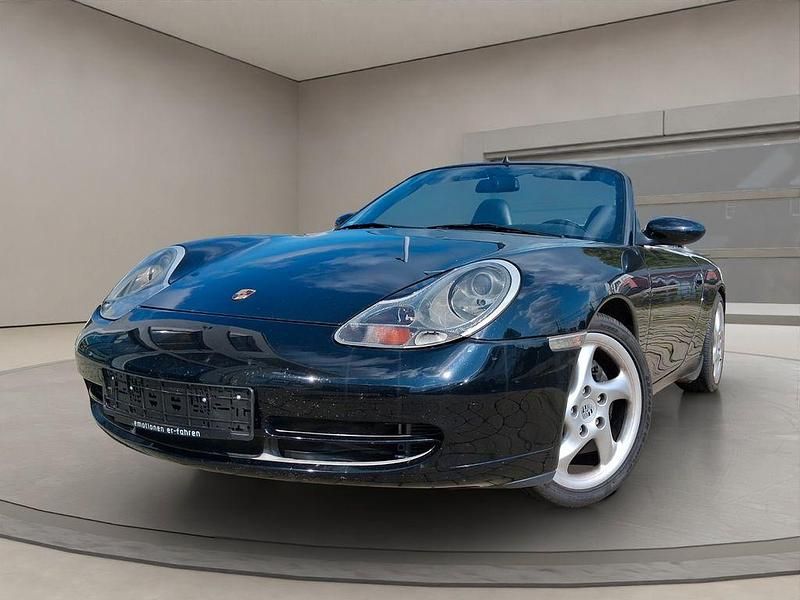 Schwarz Gebraucht 1999 Porsche 911 Carrera Cabriolet Cabrio | 32.993 € (Fairer Preis) - Bild 1/4
