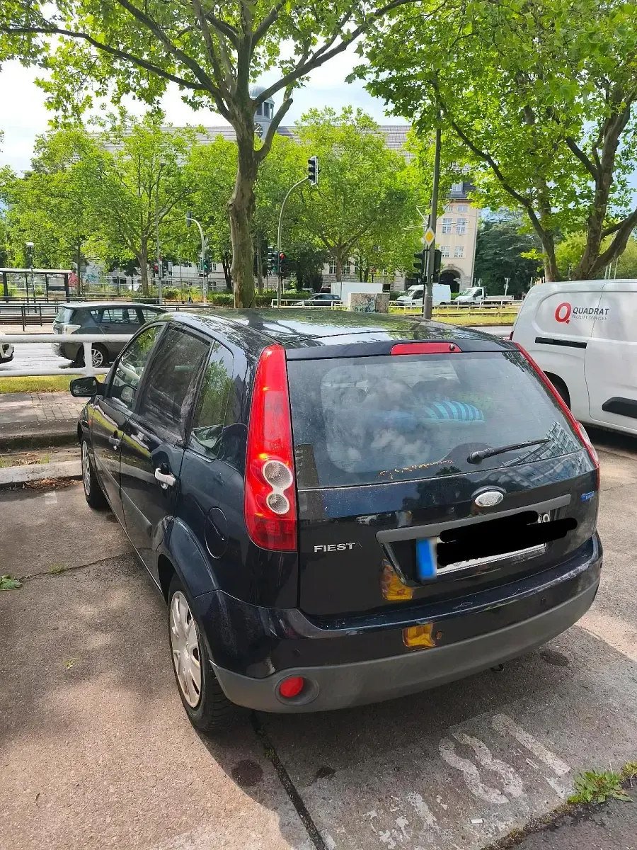 Gebraucht Ford Fiesta 2006 Blau Kleinwagen