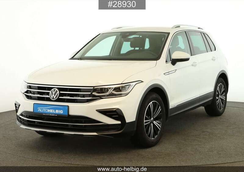 Weiß Gebraucht 2022 VW Tiguan Elegance SUV | 27.390 € (Guter Preis) - Bild 1/4