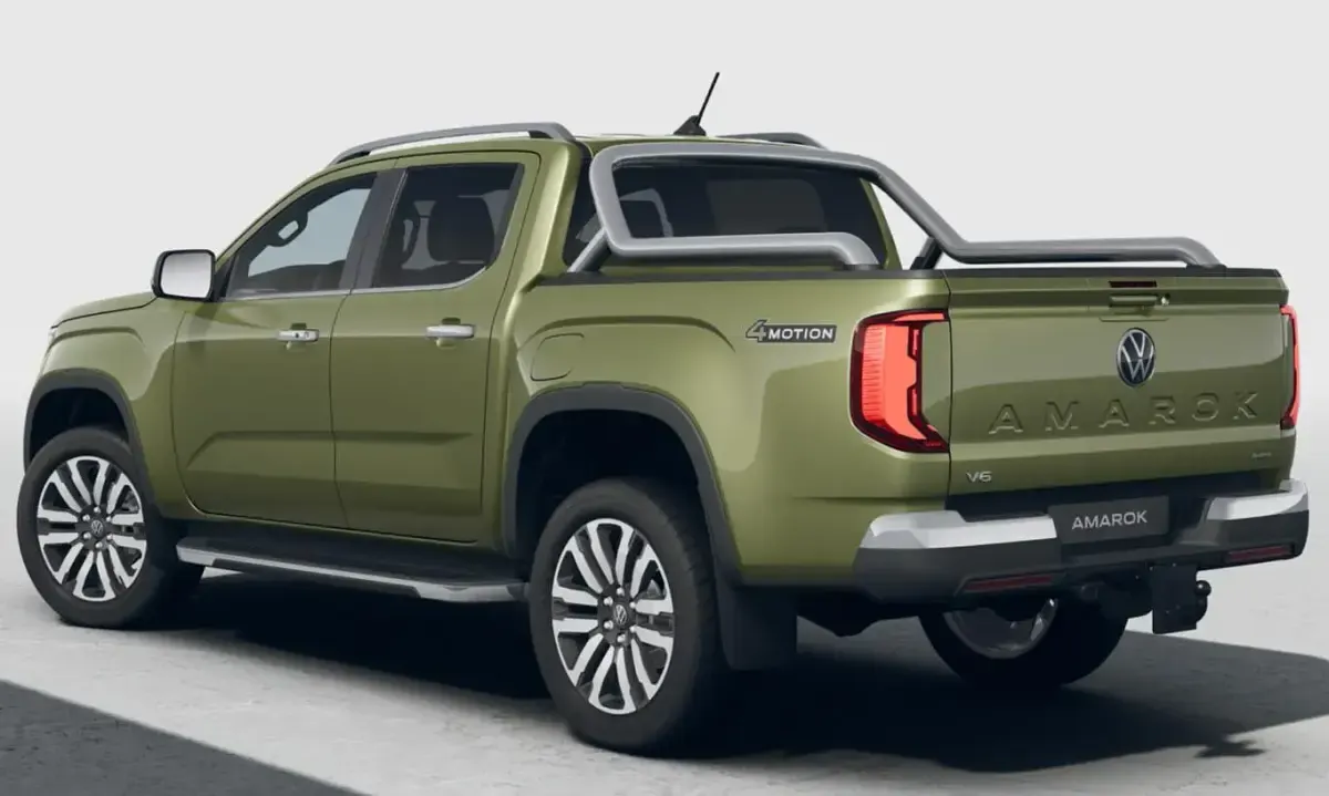 Neu VW Amarok Aventura 241 PS (177 kW) 2026 Reed green metallic Pickup