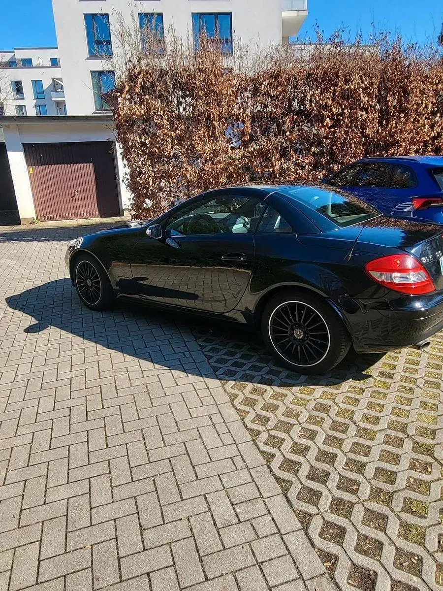 Gebraucht Mercedes SLK200 163 PS (119 kW) 2005 Schwarz Cabrio