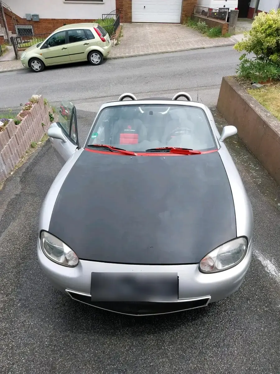 Gebraucht Mazda MX5 103 PS (75 kW) 1998 Silber Cabrio