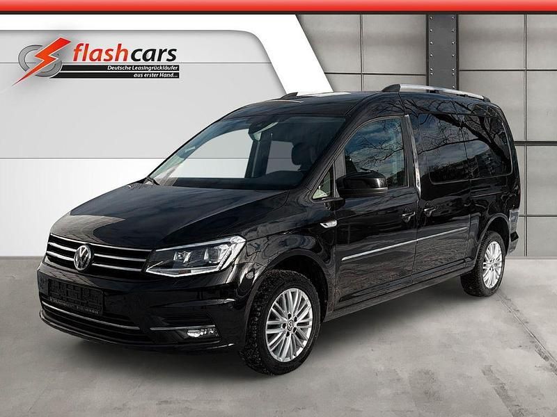 Gebraucht VW Caddy Maxi Highline 150 PS (110 kW) 2020 Schwarz Van / Kleinbus