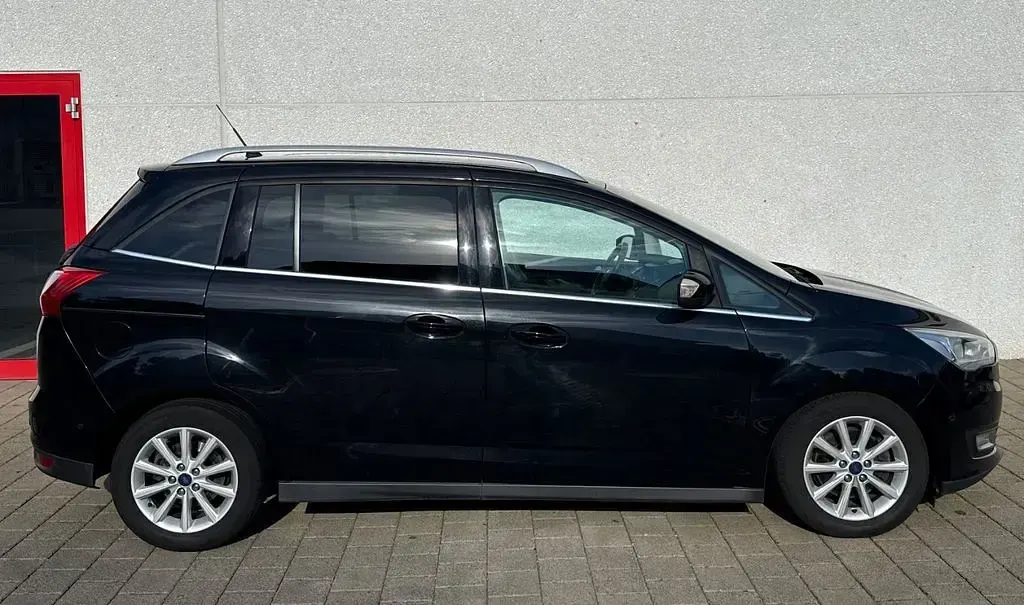 Gebraucht Ford Grand C-Max Titanium 120 PS (88 kW) 2018 Schwarz Van / Kleinbus