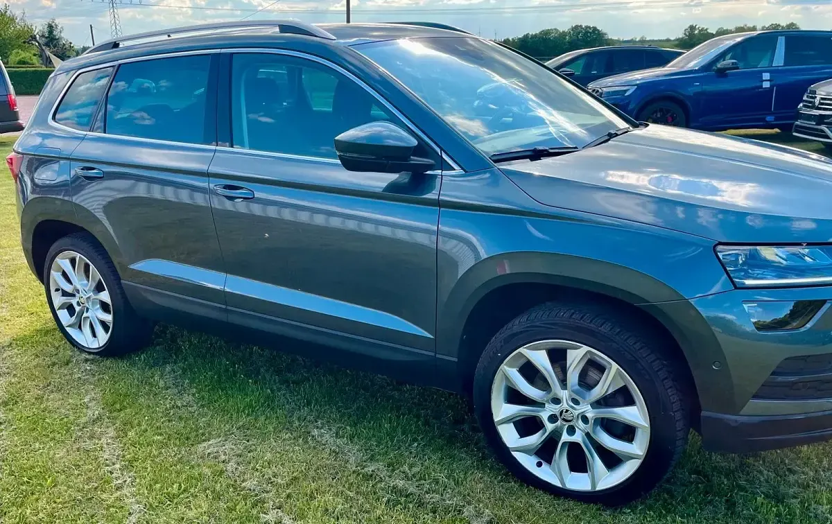 Gebraucht Skoda Karoq 150 PS (110 kW) 2018 Grau SUV