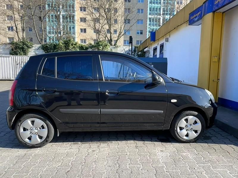 Gebraucht Kia Picanto 65 PS (47 kW) 2008 Schwarz Kleinwagen