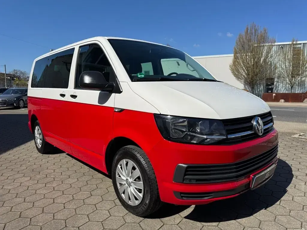 Gebraucht VW T6 150 PS (110 kW) 2016 Weiss/rot Van