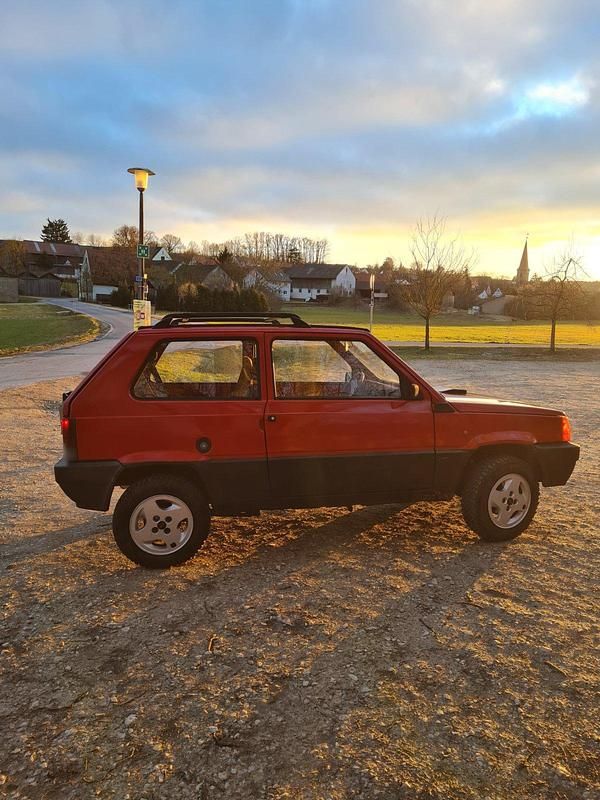 Gebraucht Fiat Panda 4x4 31 PS (22 kW) 1992 Rot Kleinwagen
