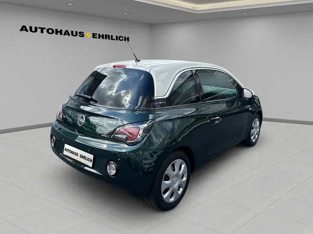 Gebraucht Opel Adam Jam 87 PS (63 kW) 2018 Mystic green (507c) (dunkelgruen) Kleinwagen