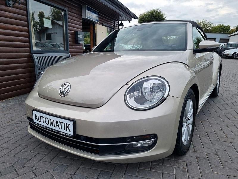 Silber Gebraucht 2013 VW Beetle Design Cabrio | 11.990 € (Fairer Preis) - Bild 1/4