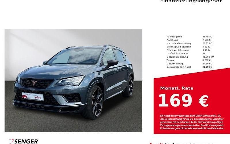 Rodium grau Gebraucht 2020 Cupra Ateca SUV | 31.480 € (Fairer Preis) - Bild 1/4