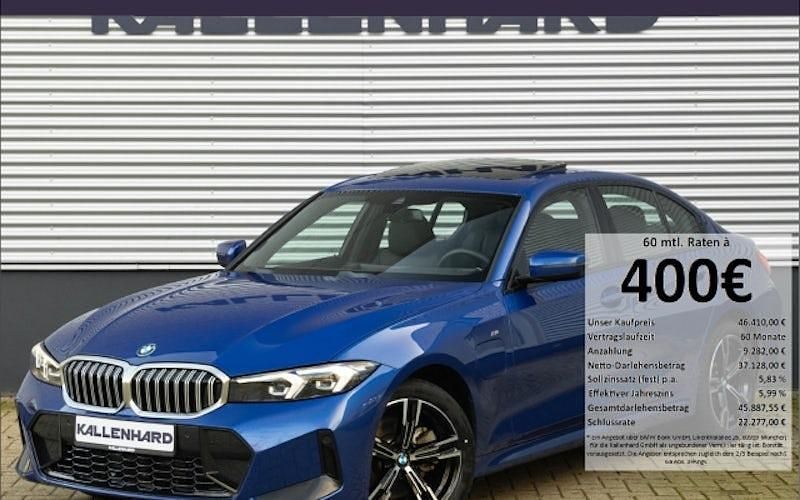 Blau Gebraucht 2025 BMW 330e Comfort Edition Limousine | 46.410 € (Etwas zu teuer) - Bild 1/4