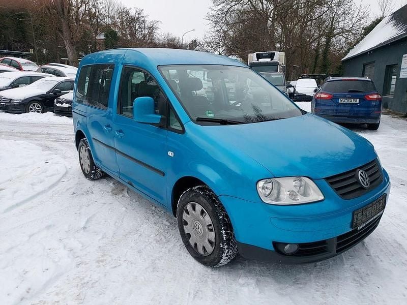 Blau Gebraucht 2007 VW Caddy Family Van / Kleinbus | 2.150 € (Superpreis) - Bild 1/4