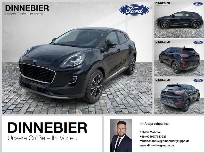 Schwarz Gebraucht 2023 Ford Puma Titanium X SUV | 21.069 € (Superpreis) - Bild 1/4