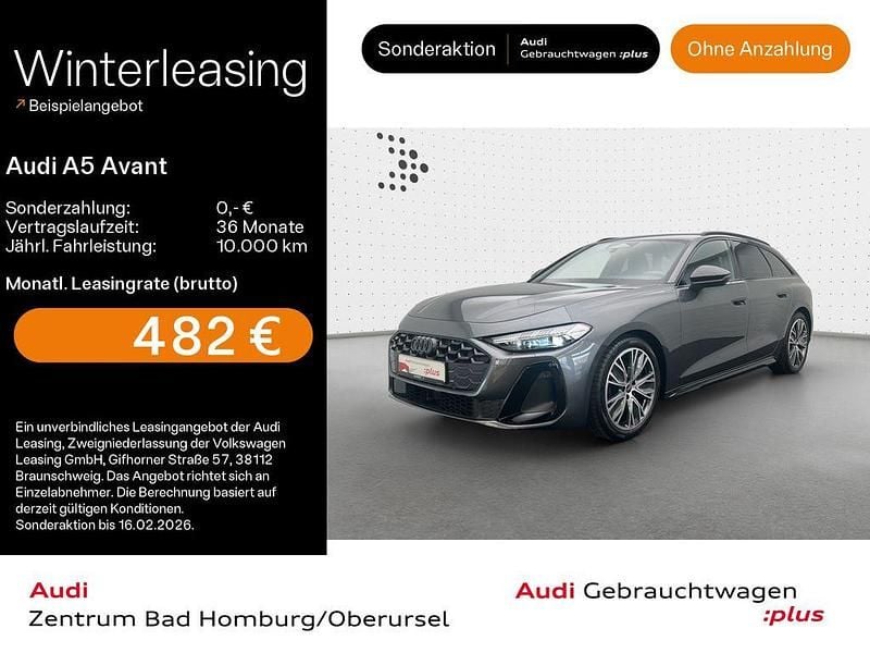 Daytonagrau perleffekt Gebraucht 2024 Audi A5 S-Line Kombi | 59.490 € (Fairer Preis) - Bild 1/4