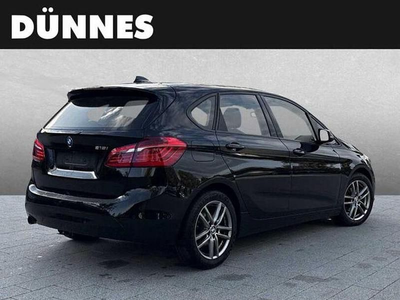 Gebraucht BMW 218 Active Tourer Advantage 136 PS (100 kW) 2016 Schwarz (schwarz) Van / Kleinbus