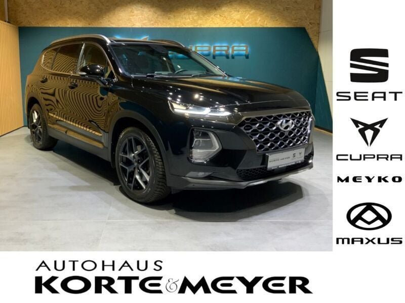 Schwarz Gebraucht 2020 Hyundai Santa Fe Premium SUV | 23.900 € (Guter Preis) - Bild 1/4