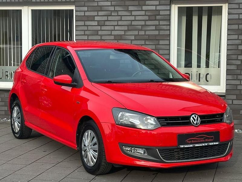 Gebraucht VW Polo Life 60 PS (44 kW) 2013 Rot Kleinwagen