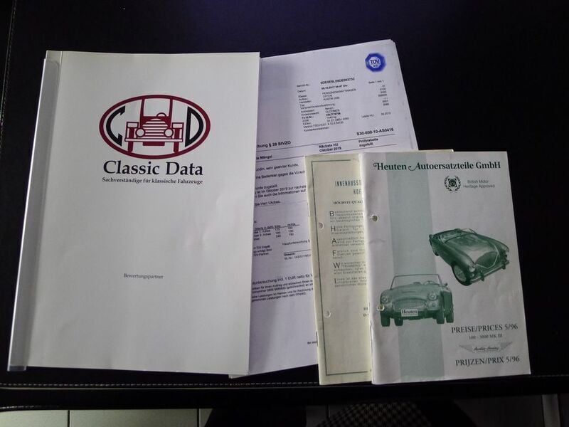 Gebraucht Austin Healey 3000 MK II 132 PS (97 kW) 1963 Rot Cabrio