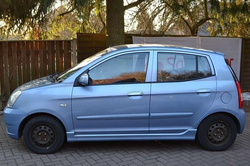 Gebraucht Kia Picanto EX 65 PS (47 kW) 2008 Diamantblau met. Kleinwagen