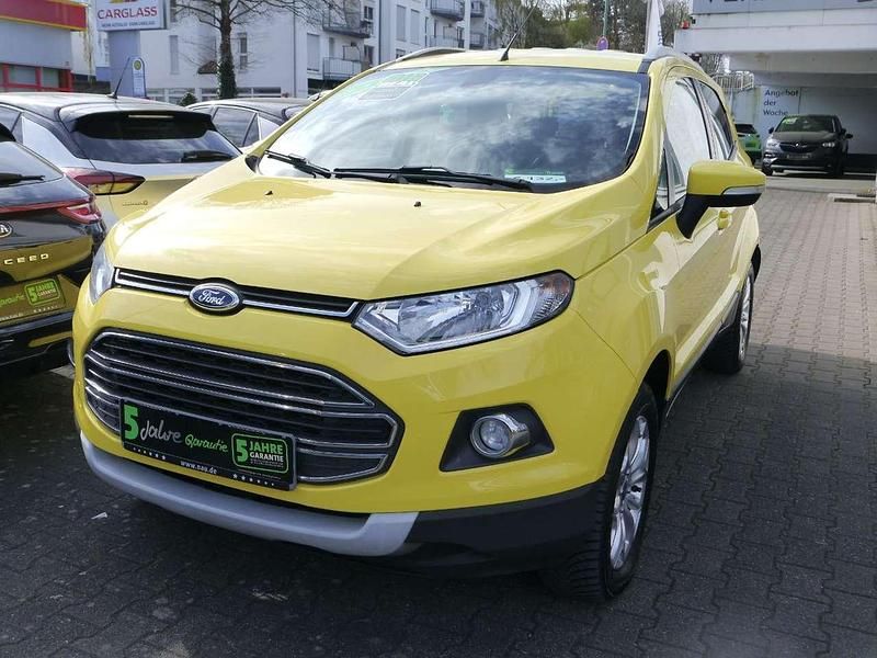 Gebraucht Ford Ecosport Titanium 125 PS (91 kW) 2014 Sonnengelb SUV