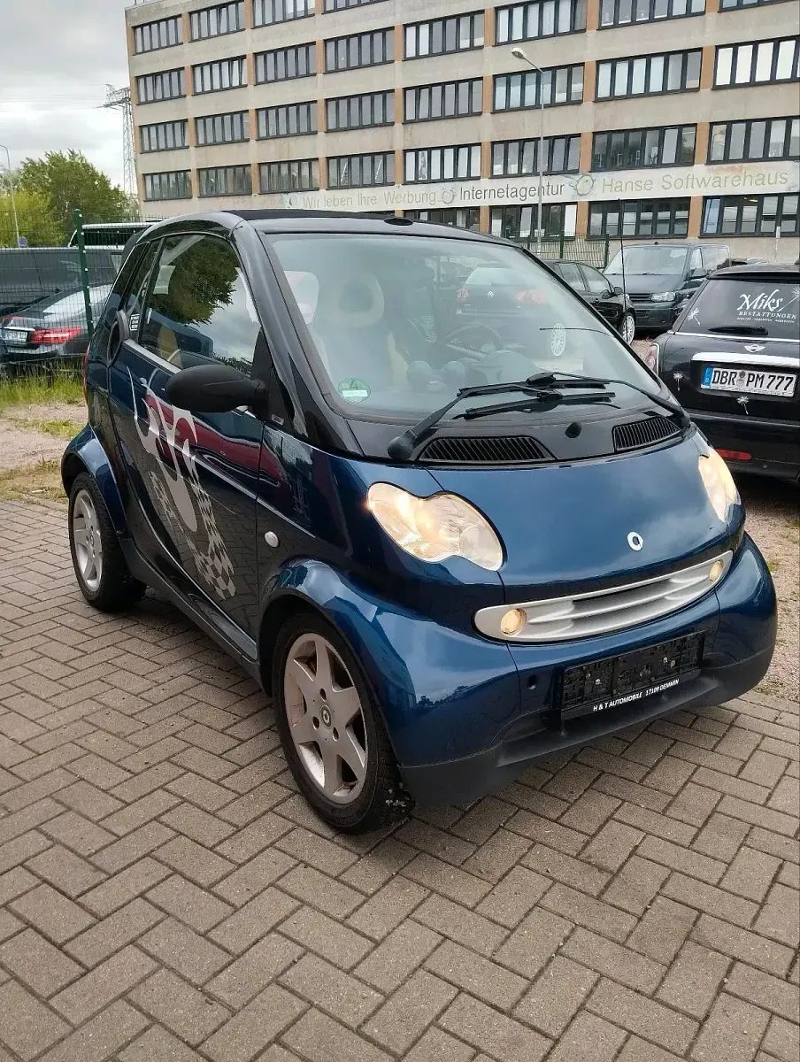 Gebraucht Smart ForTwo Cabrio 61 PS (44 kW) 2004 Blau Cabrio