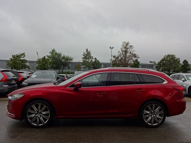 Gebraucht Mazda 6 Sports-Line 184 PS (135 kW) 2021 Soul red crystal m Kombi