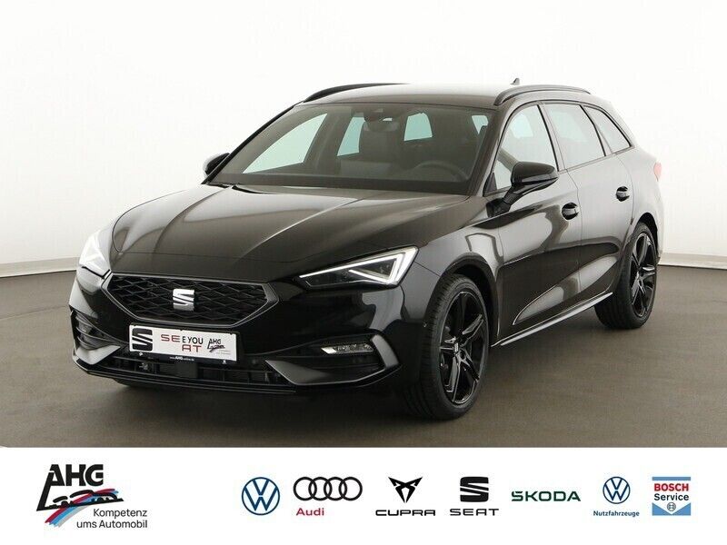 Schwarz Gebraucht 2022 Seat Leon Black Edition Kombi | 46.195 € - Bild 1/4