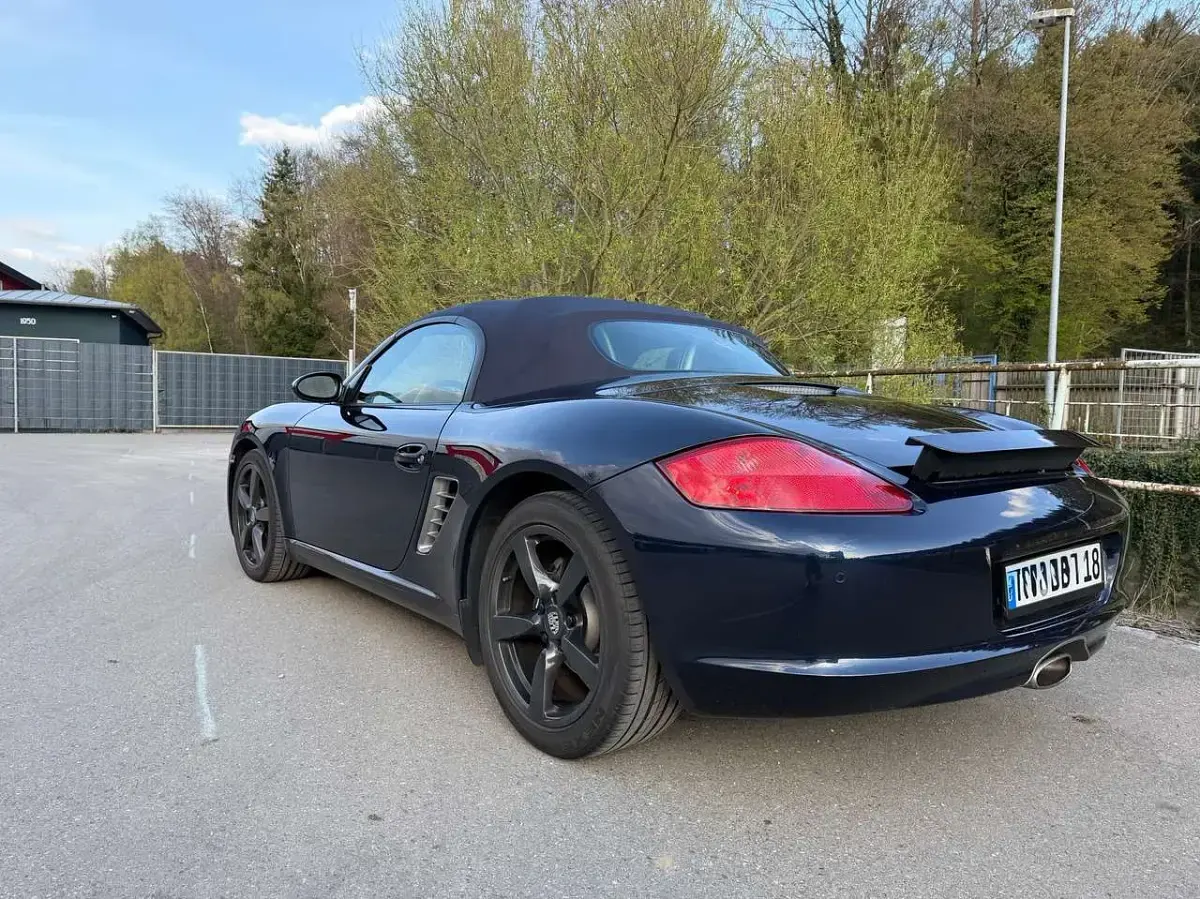Brugt Porsche Boxster 239 HK (175 kW) 2005 Blå Cabriolet