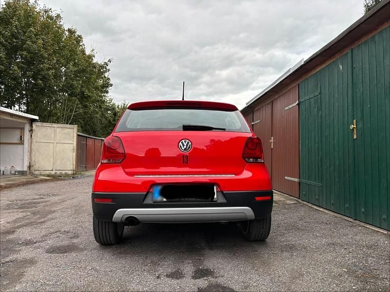 Gebraucht VW Polo Cross 86 PS (63 kW) 2011 Rot Kleinwagen