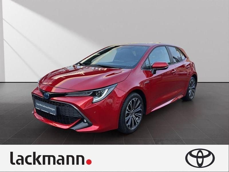Rot Gebraucht 2021 Toyota Corolla Team Limousine | 20.890 € (Fairer Preis) - Bild 1/4