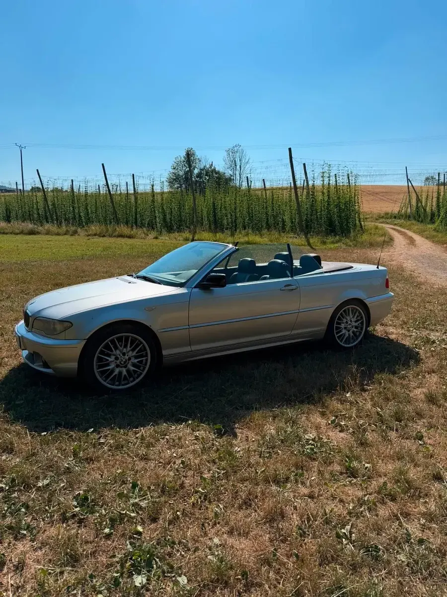 Gebraucht BMW 320 Cabriolet 170 PS (125 kW) 2005 Silber Cabrio